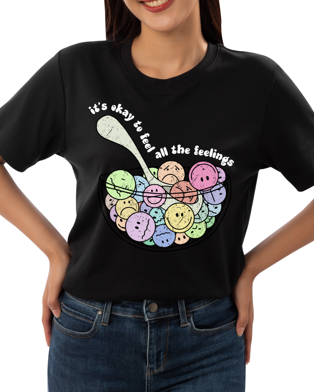It's okay to feel all the feelings Oversized T-Shirt