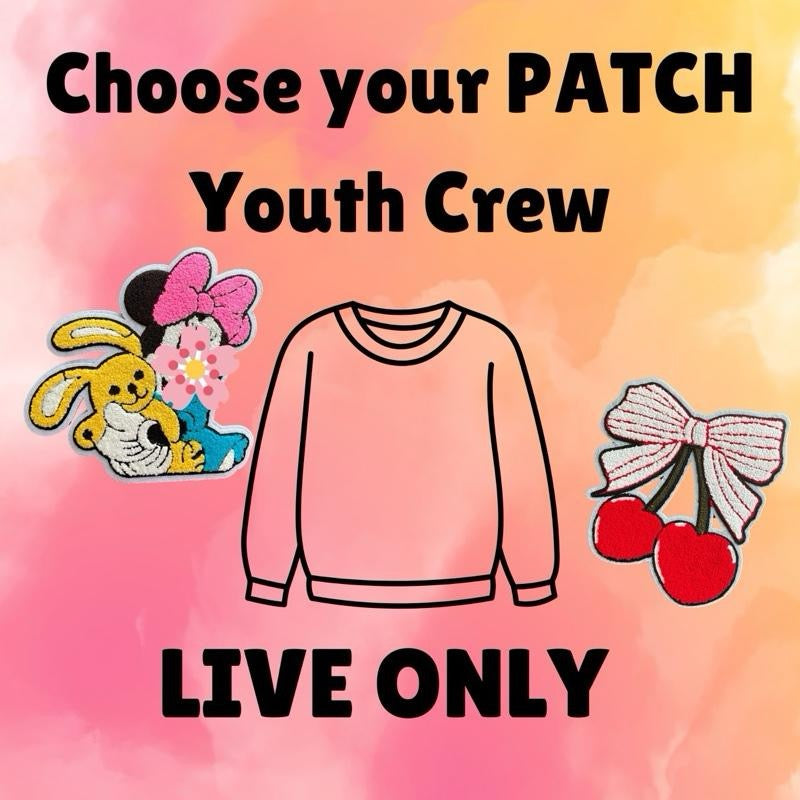 Youth Sweatshirt - Choose Your Patch