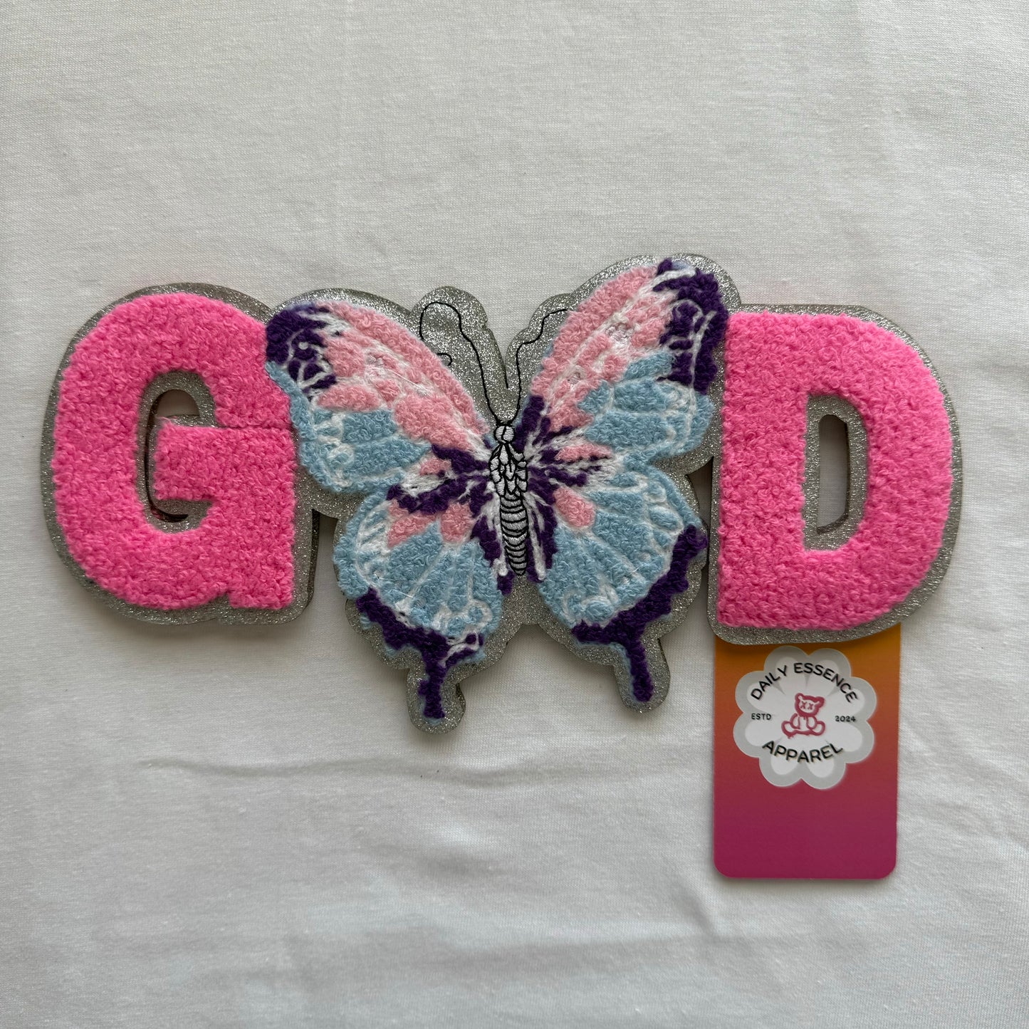 God Butterfly Patch - Iron On