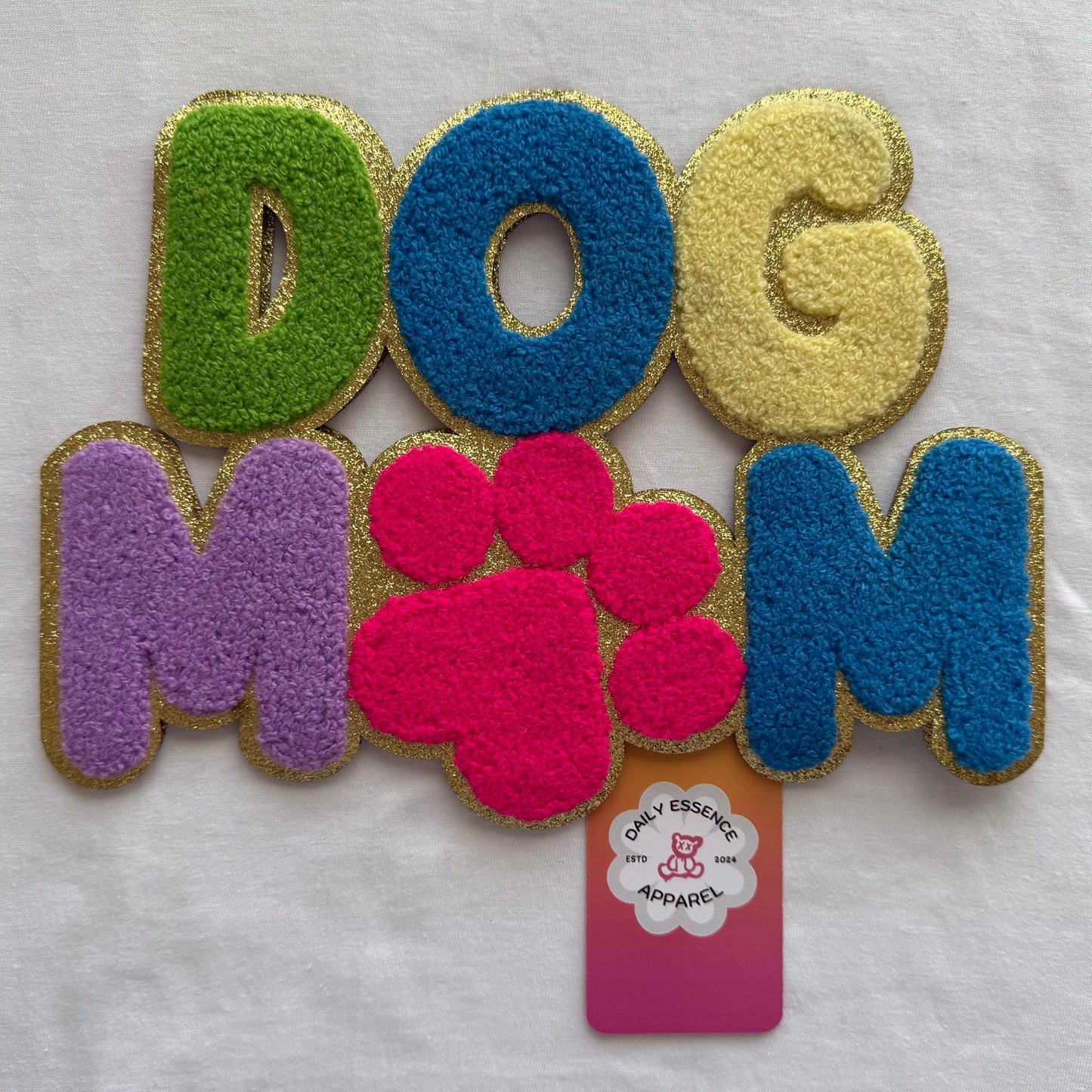Dog Mom Patch - Iron On