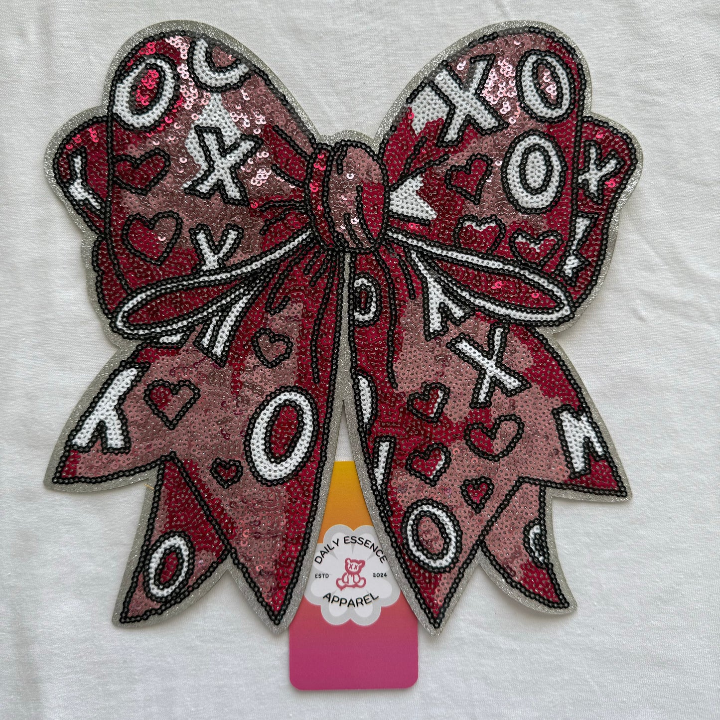 XOXO Sequins Patch - Iron On