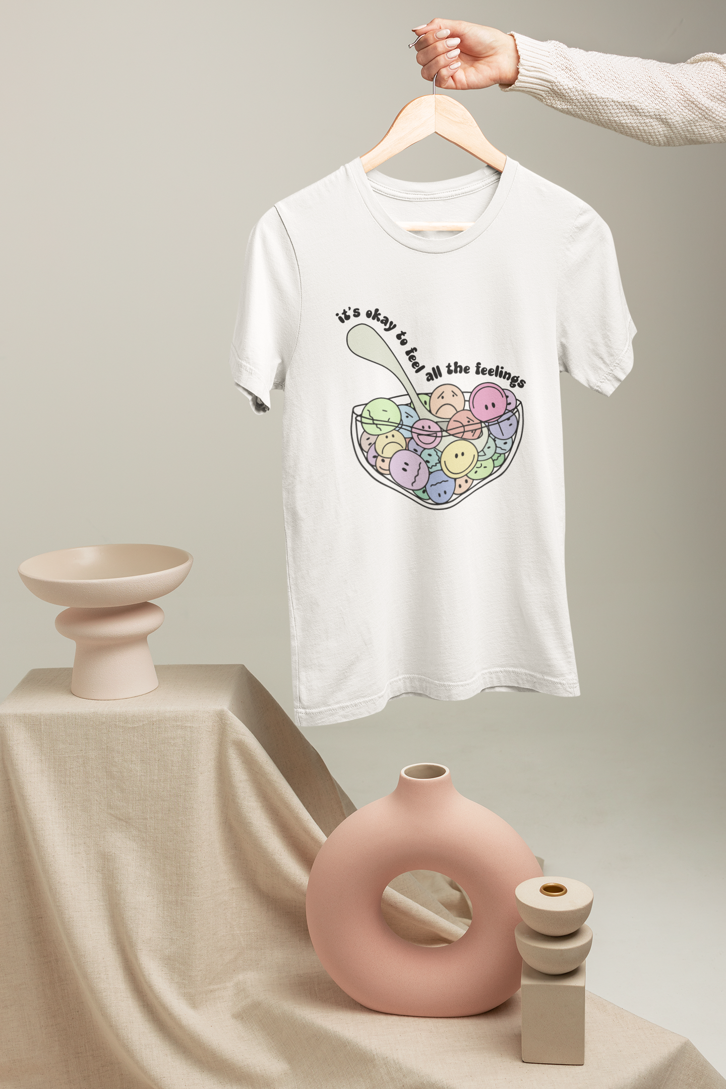 It's okay to feel all the feelings Oversized T-Shirt
