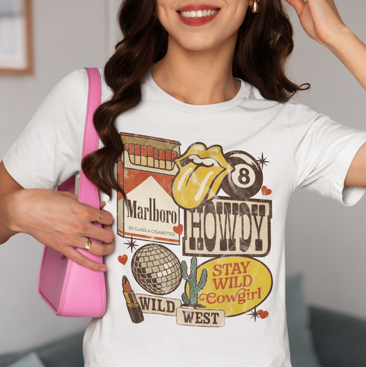 Wild West Collage COMFORT COLORS