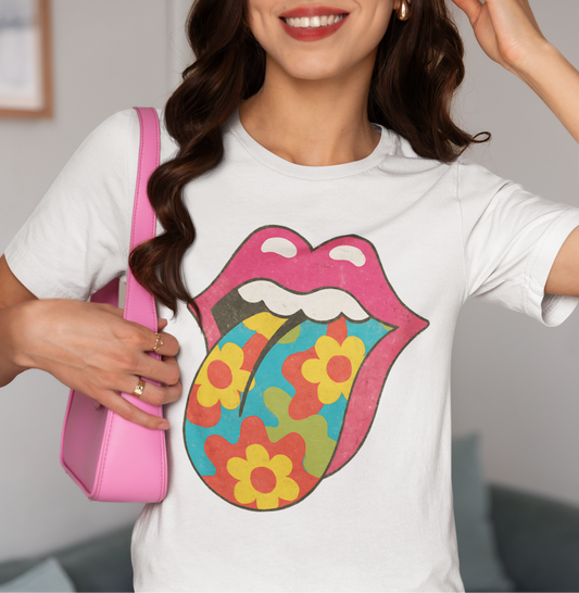Floral Tongue COMFORT COLORS
