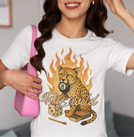 Stay Wild Cheetah COMFORT COLORS