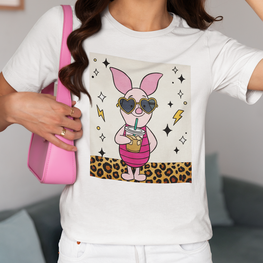 Piglet Coffee Character COMFORT COLORS